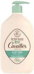 Rogé Gel Bain et Douche Aloe Vera Peaux Sensibles 1 L - Flacon-Pompe 1000 ml