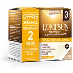 Pack Lumi'Sun Préparateur Solaire 2x30 Gélules