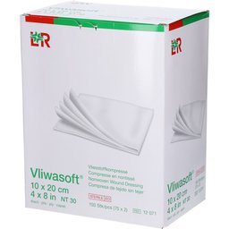Vliwasoft® Compresse Non-tissé stérile 10 x 20 cm