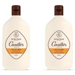 Rogé Cavaillès Surgras Actif Gel Bain et Douche Lait et Miel
