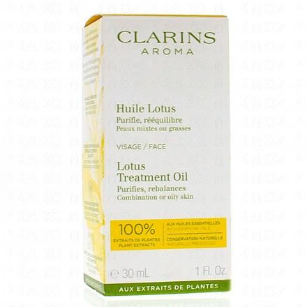 Aroma - Huile Lotus peaux mixtes ou grasses 30ml