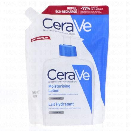 Lait hydratant peaux sèches à très sèches eco recharge 475ml