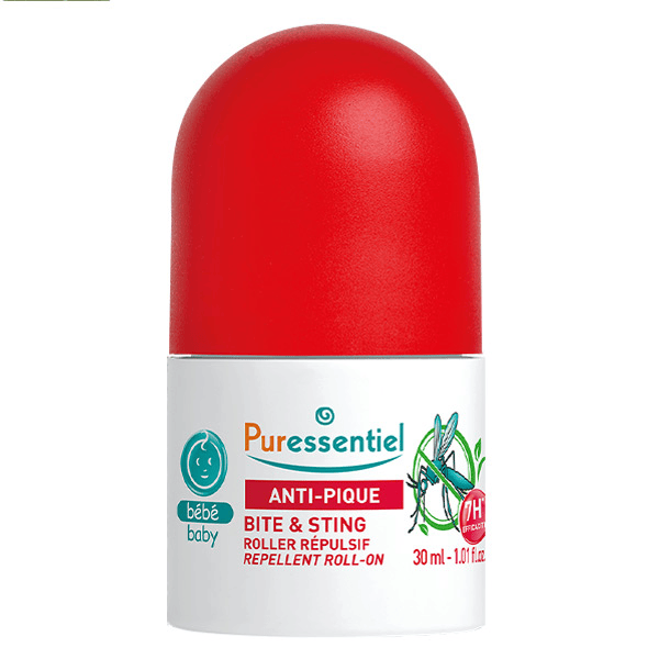 Anti-Pique Bébé Roller Répulsif Moustiques 30ml