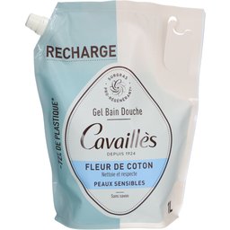 Cavaillès Recharge Gel Bain Douche Fleur De Coton