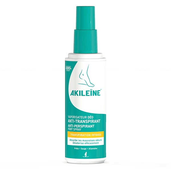 Akileine Vaporisateur Déodorant Anti-Transpirant 100ml