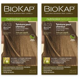 Nutricolor Delicato Teinture pour Cheveux 8.03 Blond Clair Naturel