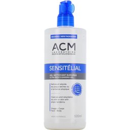 Sensitélial Gel Nettoyant Surgras 500ml
