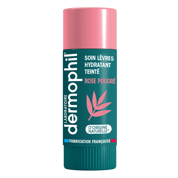 Stick Lèvres Soin Teinté Hydratant Rose Poudré 4g
