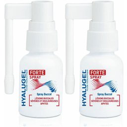 Hyalugel® Forte - Spray Buccal - Plaies sévères et douloureuses - Aphtes - Acide Hyaluronique