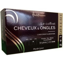 Coffret Cheveux Ongles 180 Gélules