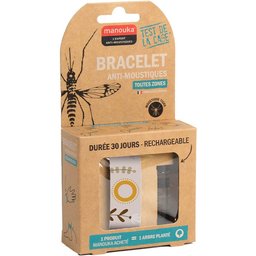 Manouka® Bracelet Anti-Moustique Cercle Orange