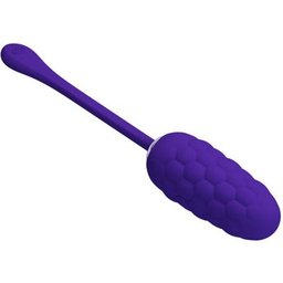 Oeuf Vibrant Texture Marine Rechargeable Lilas 1ut