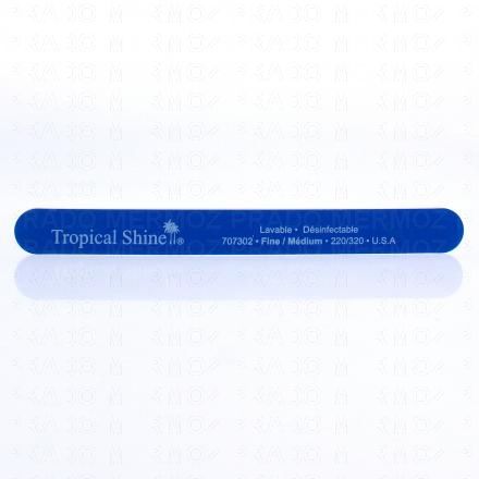TROPICAL SHINE Lime à ongles bleu fine/médium 220/230