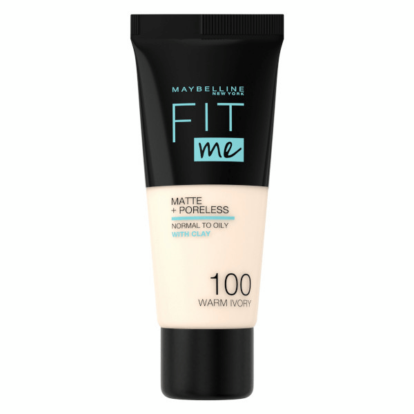 Maybelline Fit Me Fond de Teint 100 Ivoire Doré 30ml
