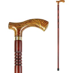 Bâton de Marche Bâton en Bois Latté / Gravé 423 1pc