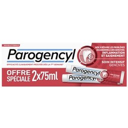 Dentifrice Soin Intensif Gencives 2x75ml