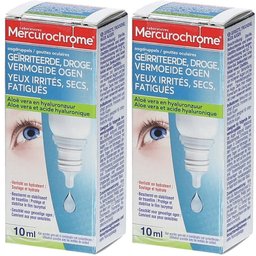 Mercurochrome Gouttes oculaires 10 ml collyre