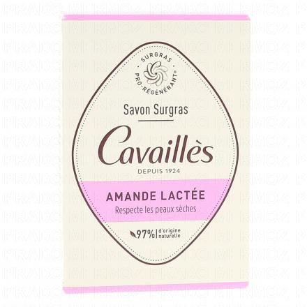 CAVAILLES Savon Surgras Solide Amande Lactée 100g
