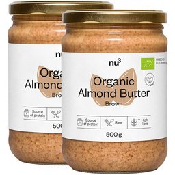 Purée d'amandes bio, complètes