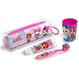 Trousse de toilette Lol Dentrifico, brosse, tasse