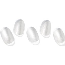 Gel Nail Strips N Silver Chrome 30uds
