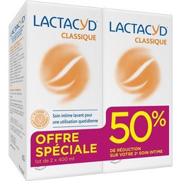Soin Intime Lavant Lot de 2 x 400 ml