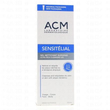 Sensitelial - Gel nettoyant surgas 200ml