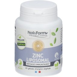Nat&Form Zinc liposomal en gélules