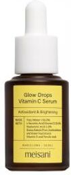Glow Drops Sérum Vitamine C Antioxydant et Illuminateur 15 ml - Flacon compte goutte 15 ml