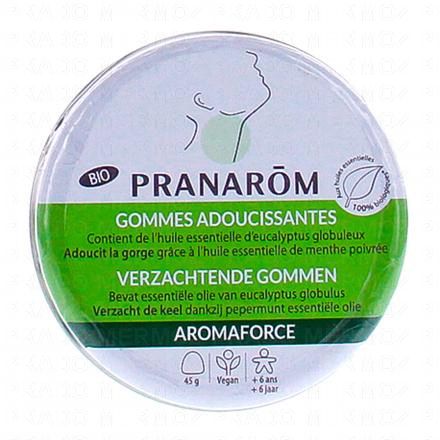 Aromaforce - Gommes adoucissantes Eucalyptus bio x45 gommes