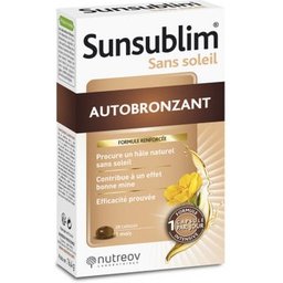 sunsublim autobronzant 28 caps