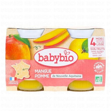 Fruits - Petits pots Pomme / Mangue dès 4 mois 2x130g