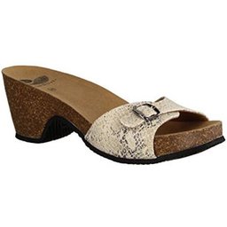 Sandalia Kabe Beige Pitón Talla 40 1ud