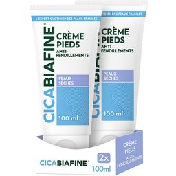 Crème Pieds Anti-Fendillements 2x100ml