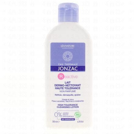 Reactive lait dermo-nettoyant haute tolérance bio flacon 200ml