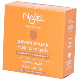 Najel Savon d'Alep à l'Huile De Nigelle Apaisant & Régénérant