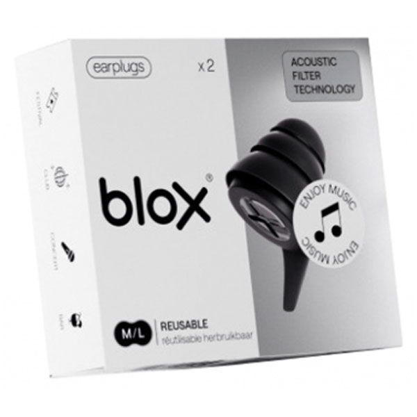Gamme Music - Bouchons d'oreilles en Silicone Réutilisable (1 paire)