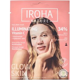 Iroha Nature Masque illuminant et hydratant à la vitamine C