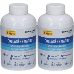 Granions Collagène Marin Acide Hyaluronique Calcium Magnésium