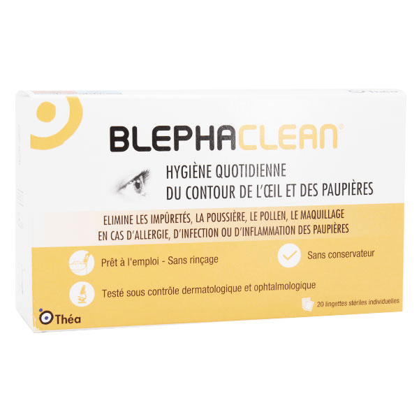 Blephaclean® Boîte de 20 lingettes