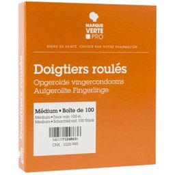 Doigtier Roulés Médium 100uts