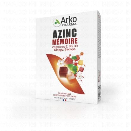 Azinc Mémoire 30 gélules