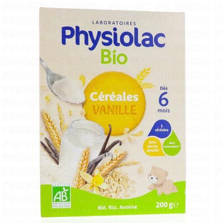 Céréales Vanille Bio Dès 6 mois 200g