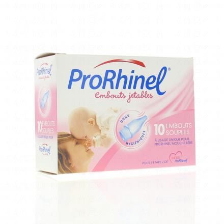 Embout nasal bébé boîte x10
