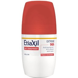 Etiaxil - Déodorant Anti-transpirant - Transpiration Modérée - Aisselles - Extrême 96h - Peaux Normales - Efficacité 96h - Roll on - 50 ml