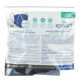 Epitact® Masques Community EN Tissu