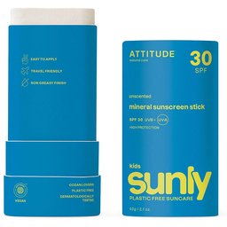 Attitude™ Sunly Bâton Solaire Kids Sans Odeur Spf30