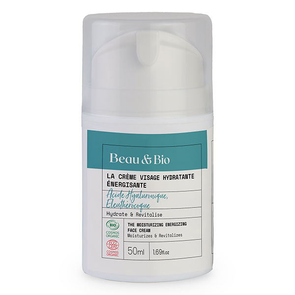 La Crème Visage Hydratante Energisante Certifiée Bio 50ml