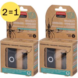 Bracelet Anti-Moustiques Noir