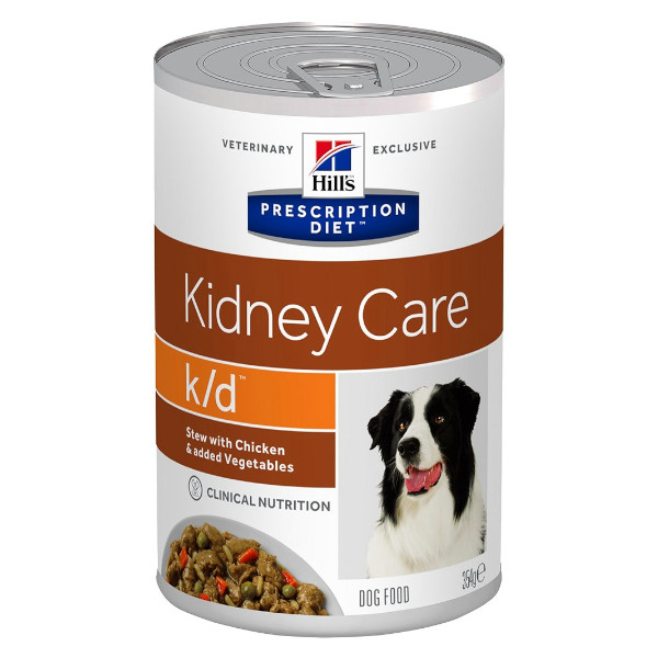 Prescription Diet Canine K/D Kidney Care Aliment Humide Poulet 354g